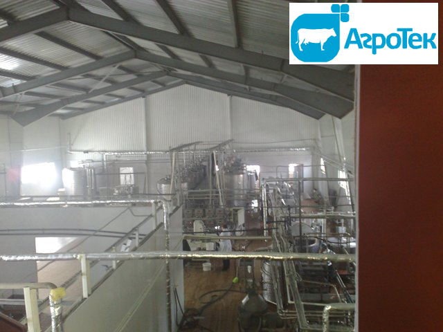 LLC Lespuar, city of Sukhinichi. Construction of a milk plant with a capacity of 30 tons per day