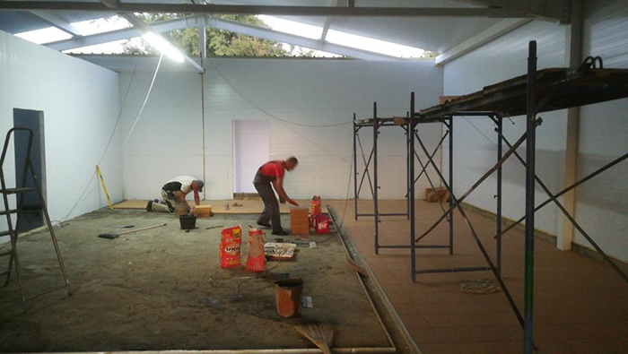 Construction of a dairy workshop in the Krasnodar Territory