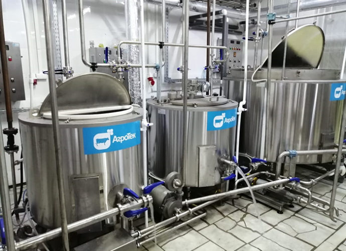 Launch of a milk processing workshop in Ufa