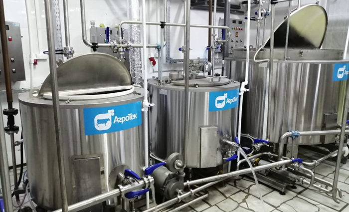 Launch of a milk processing workshop in Ufa