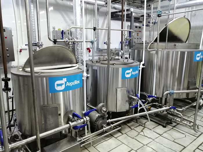 Launch of a milk processing workshop in Ufa