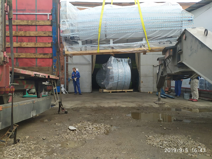 Construction of a dairy workshop in the Krasnodar Territory